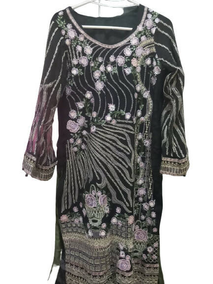 3 PC Black formal Suit | Women Locally Made Formals | Medium | Worn Once