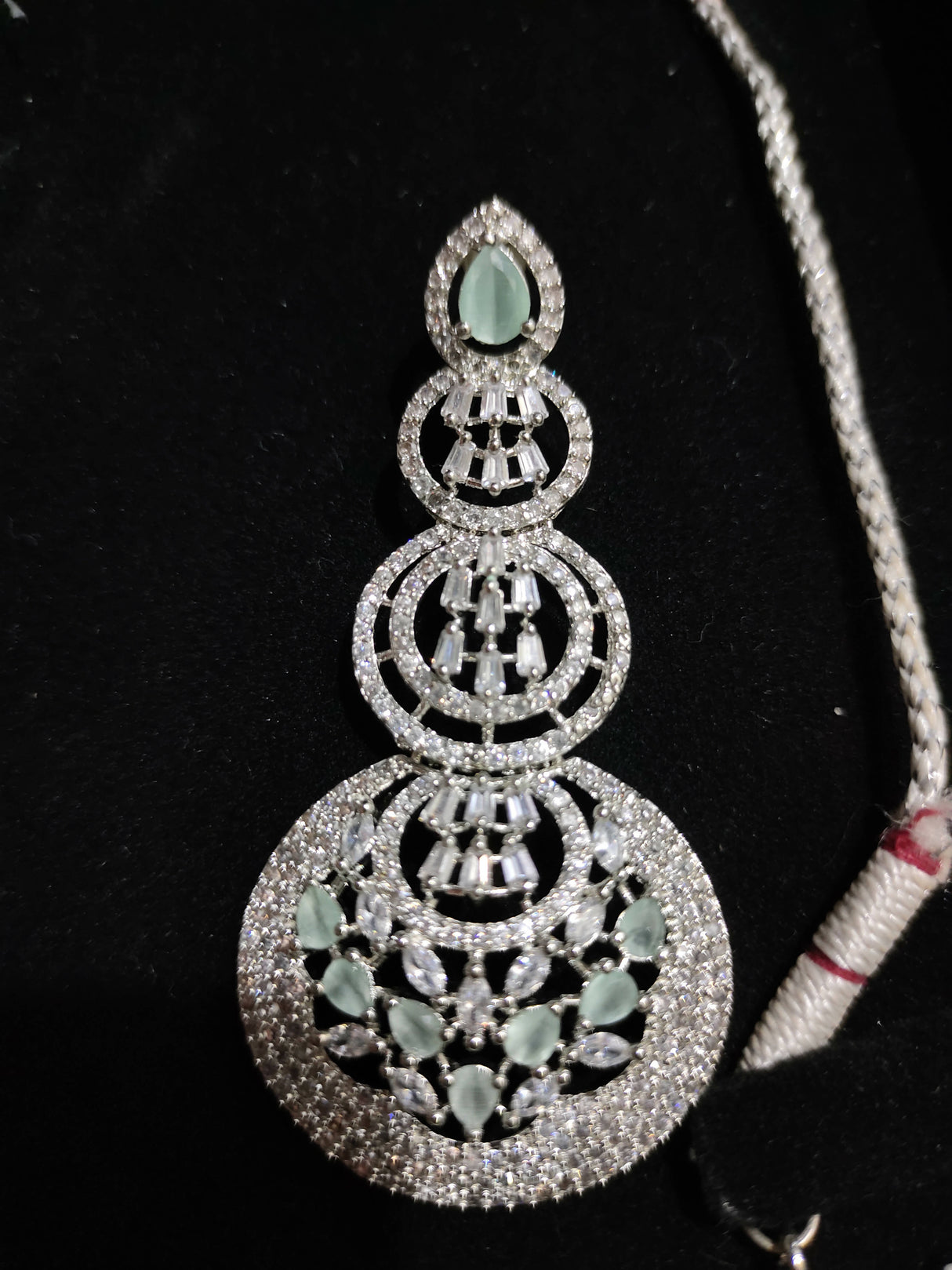 Mint and Silver Bridal Jewelry | Women Jewelry | Preloved