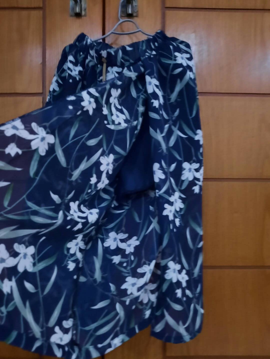 2 Piece White and Blue Dress | Kids | Girls Skirts & Dresses | 5 Yrs | Preloved