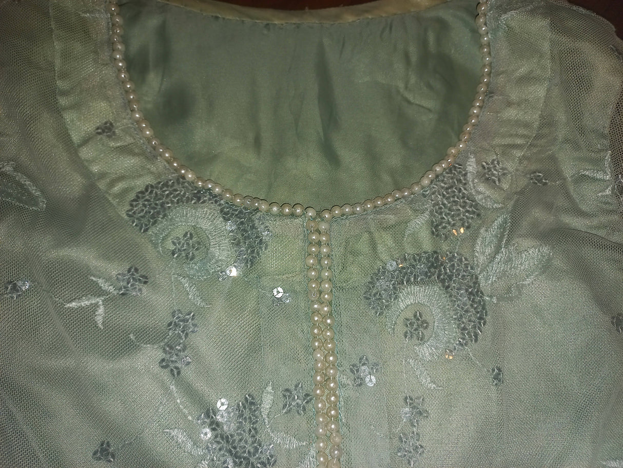 Fancy net maxi | Women Frocks & Maxis | Medium | Preloved