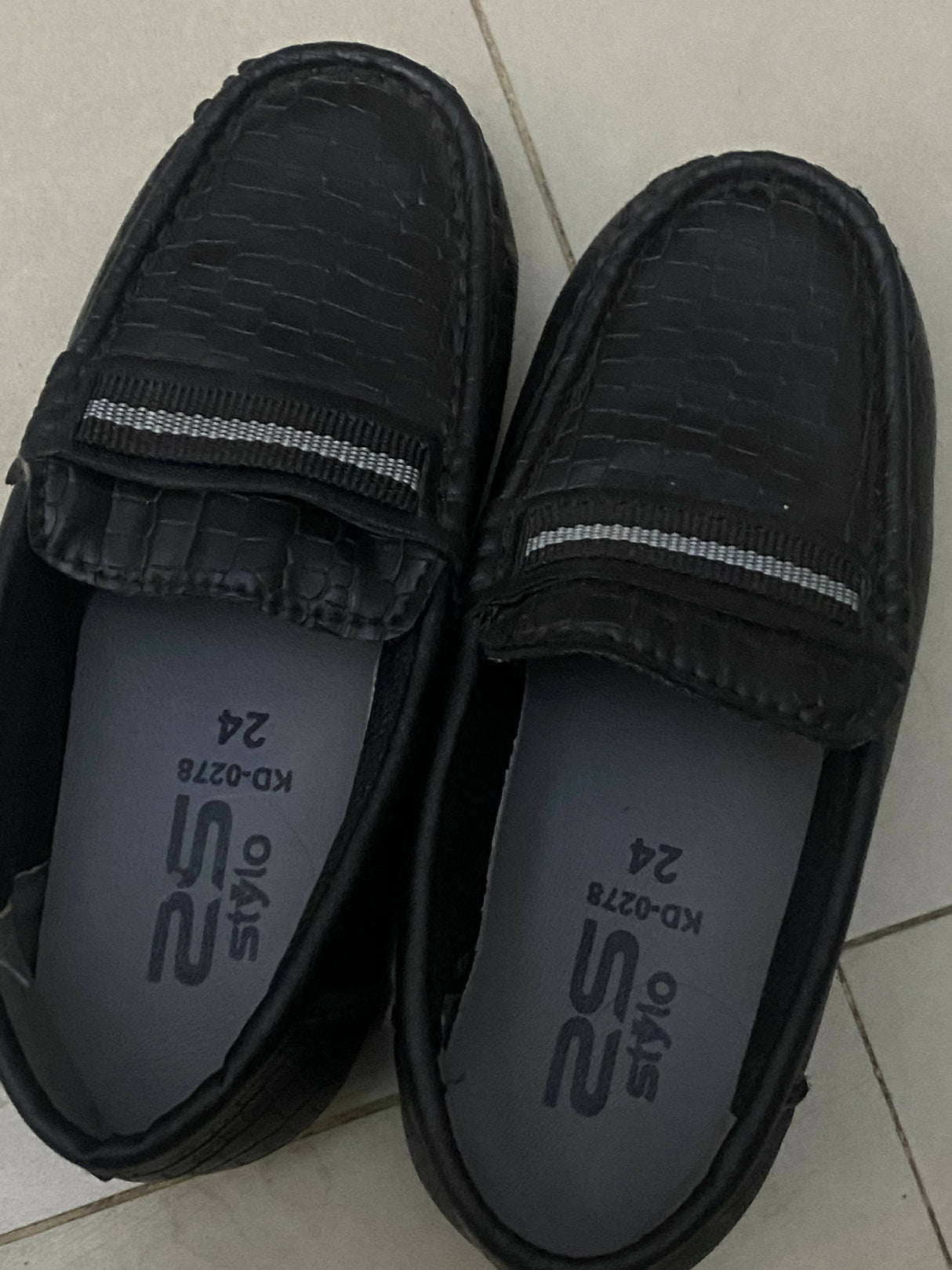 Black Shoes | Size: 24 | Kids | Boys Shoes & Accessories | Worn Once