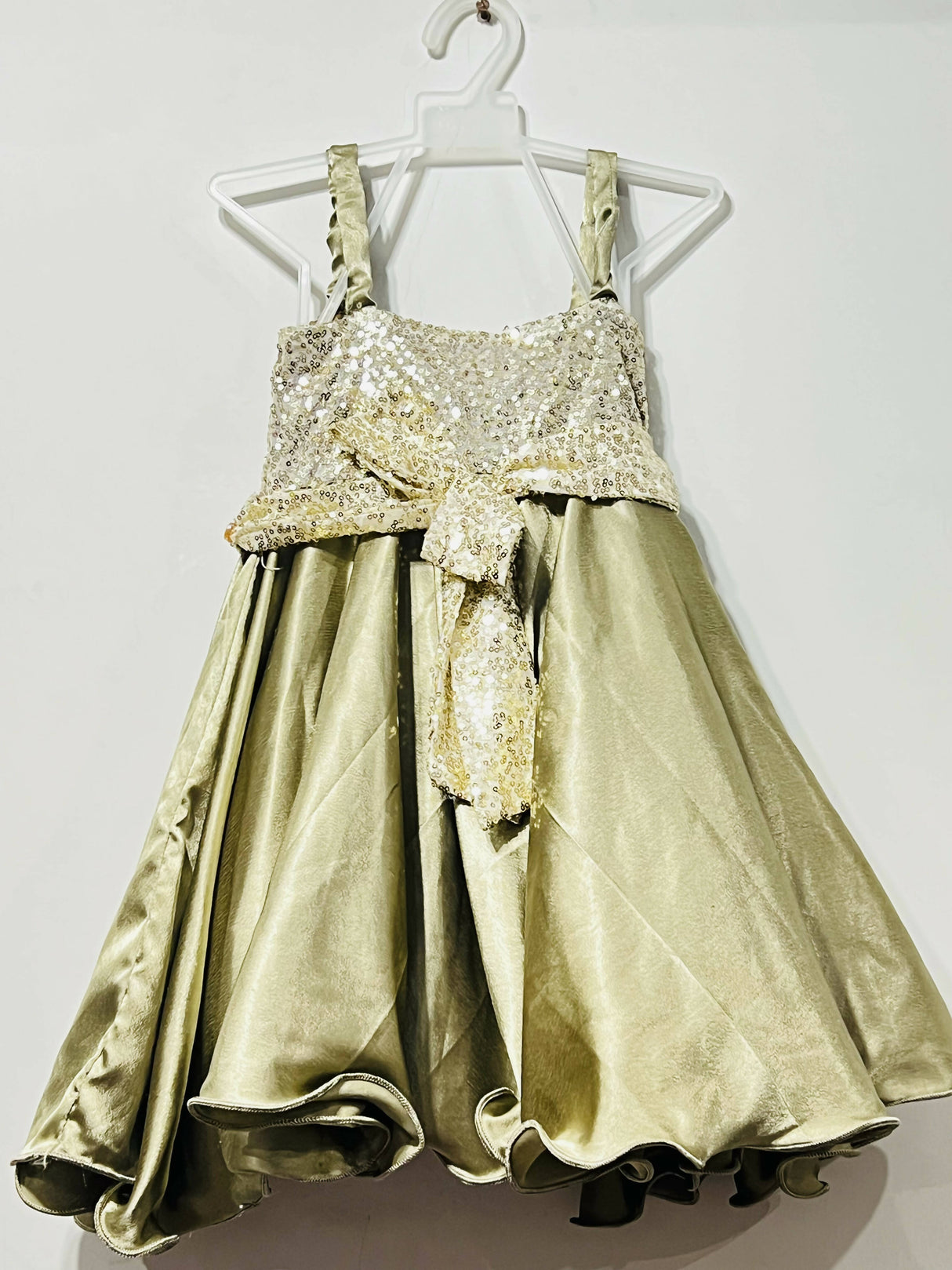 Gold Frock | Kids | Girls Skirts & Dresses | 2 Yrs | Worn Once