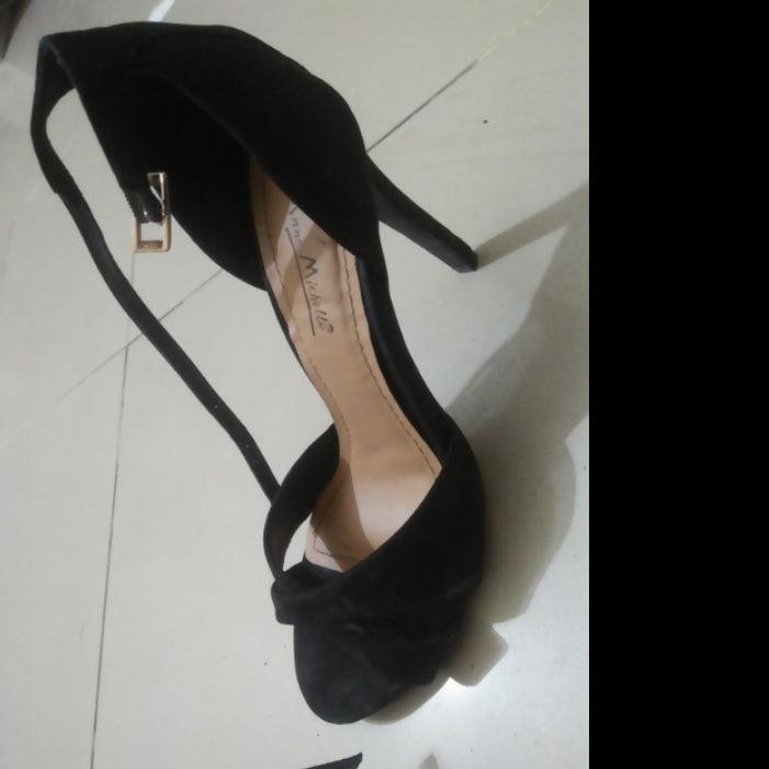 Black Heels | Women Shoes | Size: 38 | Worn Once