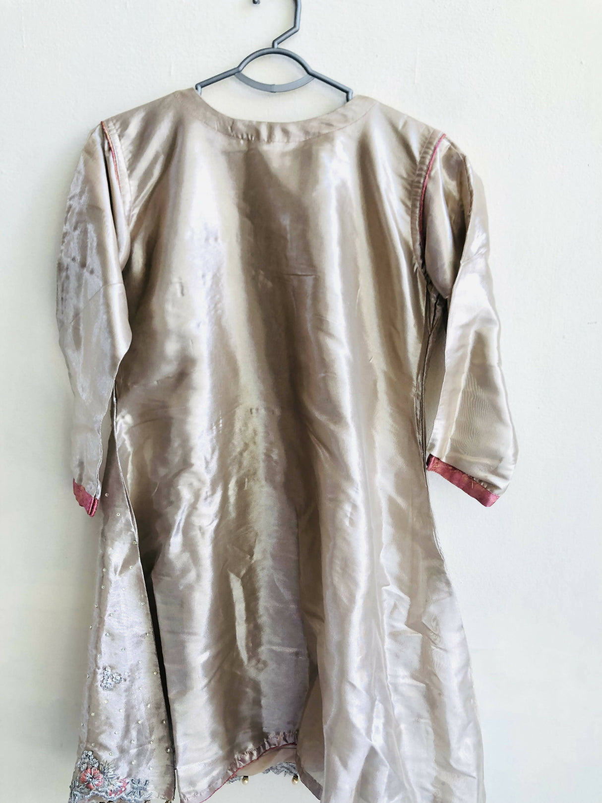 Fancy embellished 3 PC A Line Shirt & Sharara | Women Formals | Medium | New