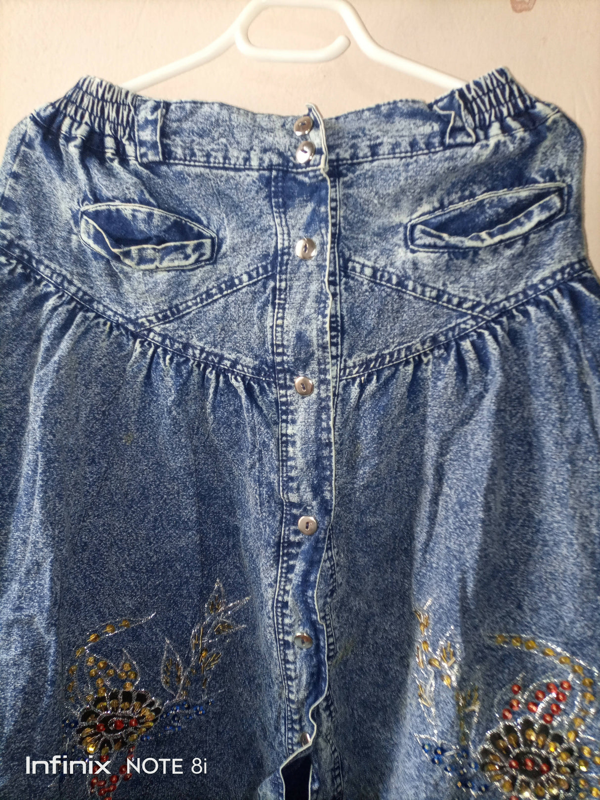 Jeans skirt for girls | Girls Skirts & Dresses | Size: 7 to 10 years | Worn Once