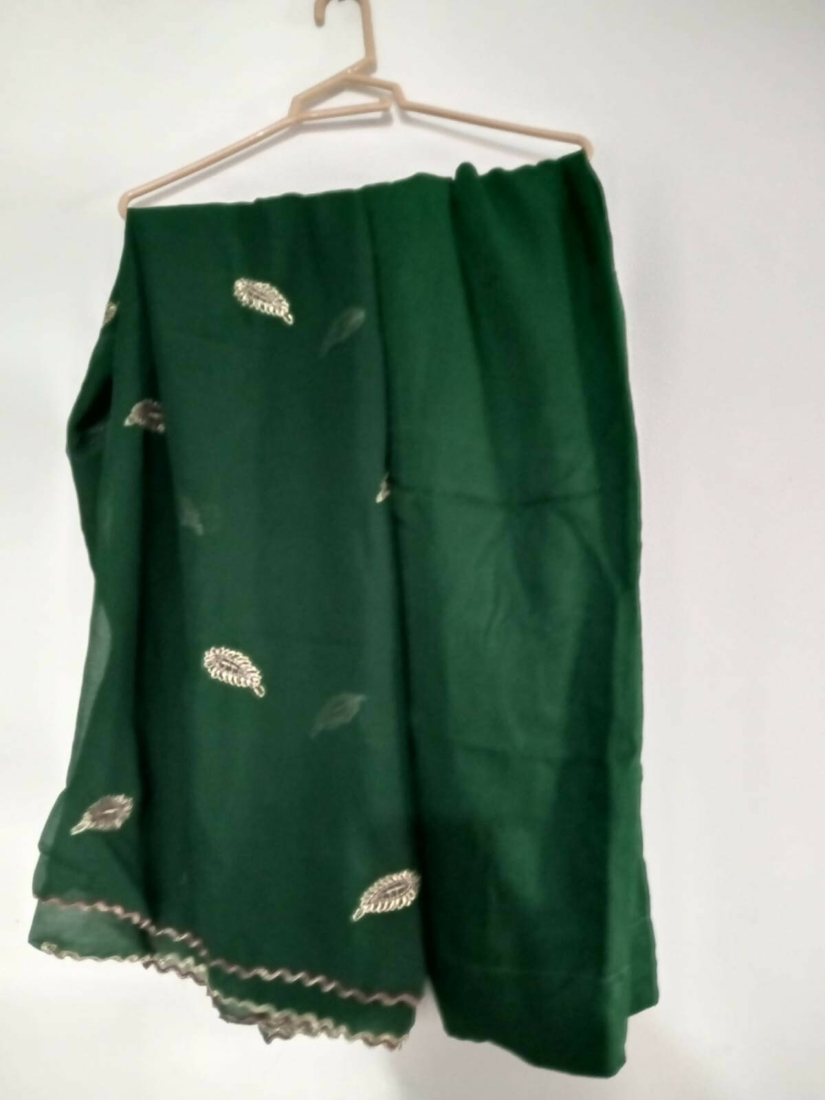 Green Gown Style Suit | Women Formals | Medium | Preloved