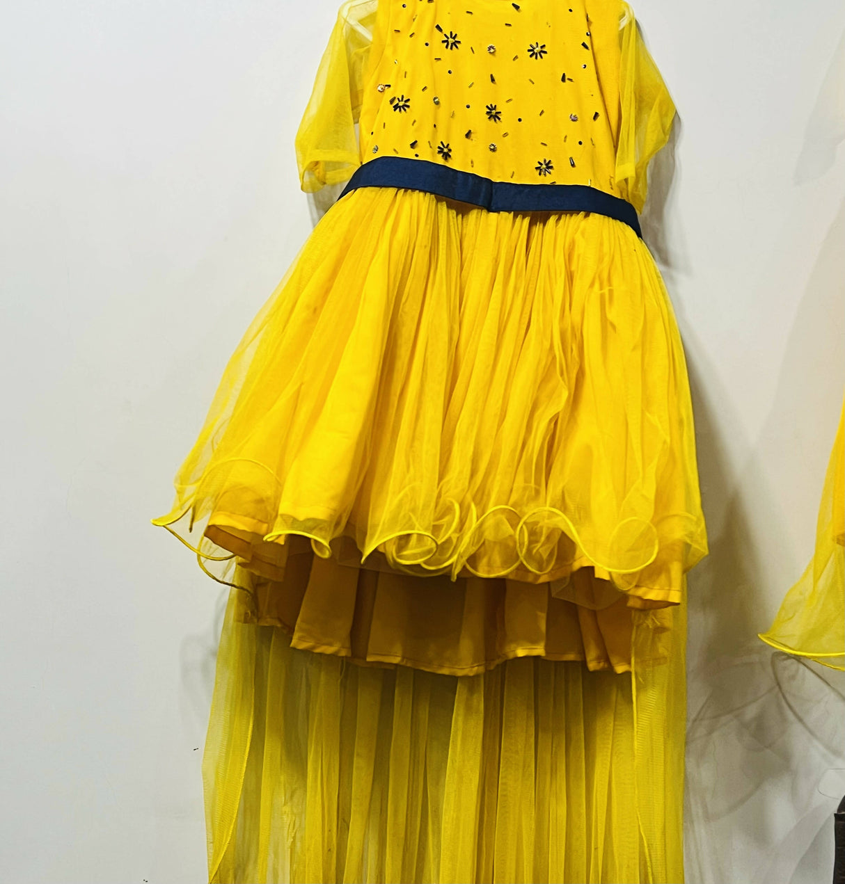 Yellow Frock | Kids | Girls Skirts & Dresses | Size: 2 & 4 Years | Worn Once