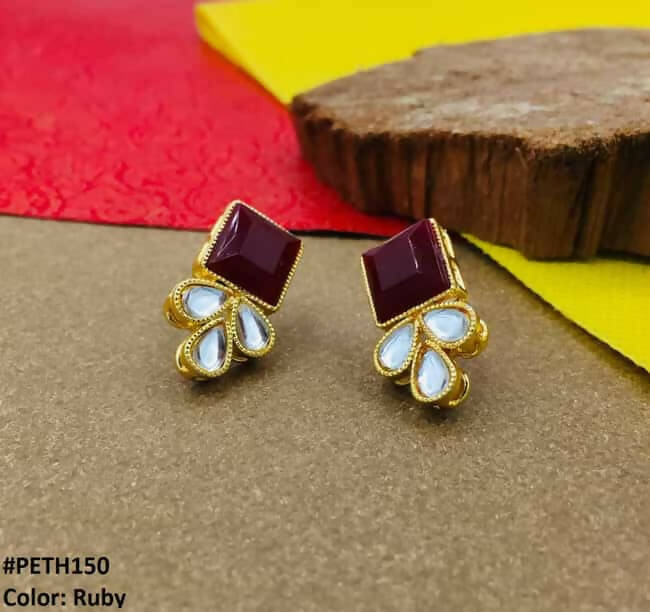 Golden Stud | Women Jewelry | Earrings | New