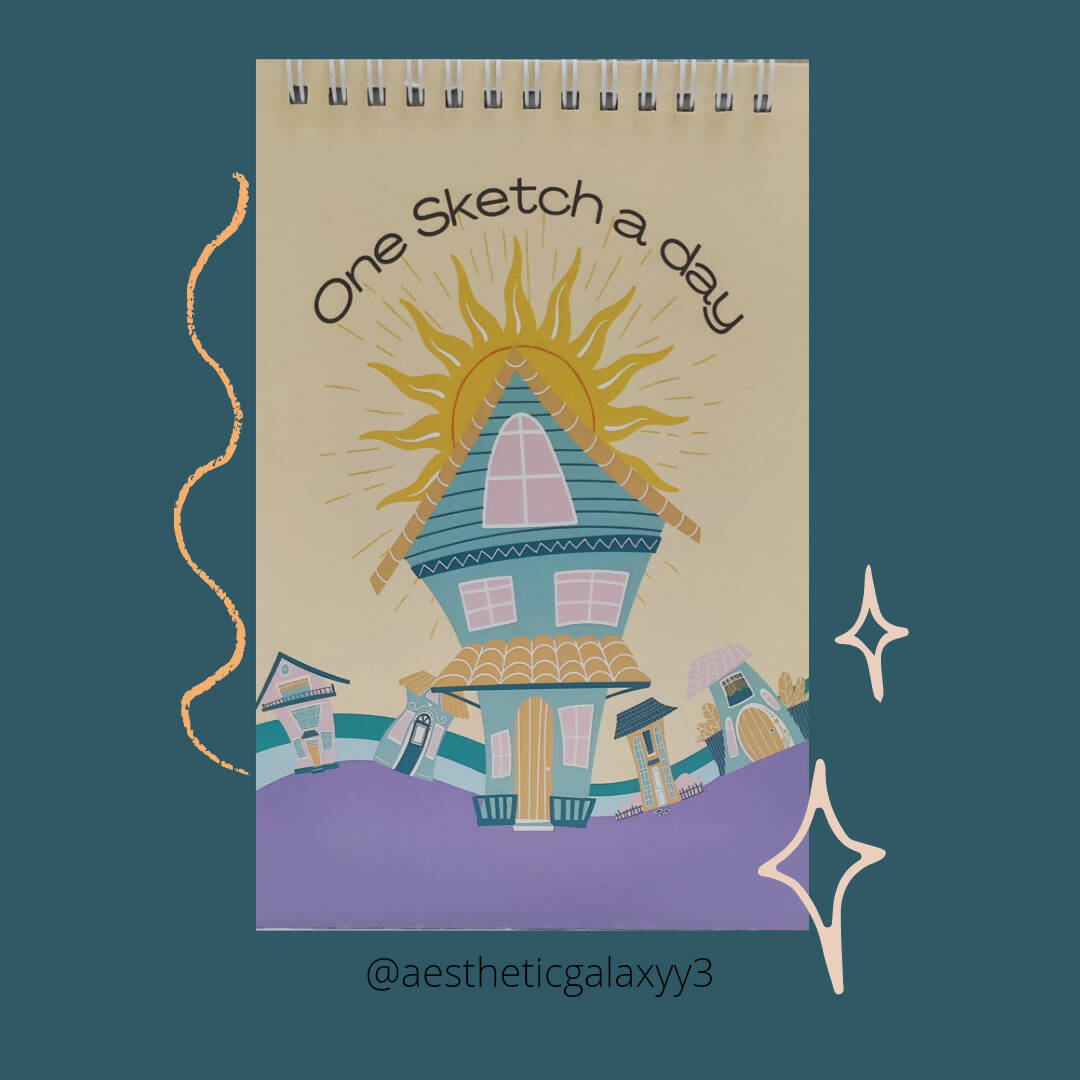 One sketch a day sketchbook | For Your Home | Books Academic/Schoolbooks | Brand New
