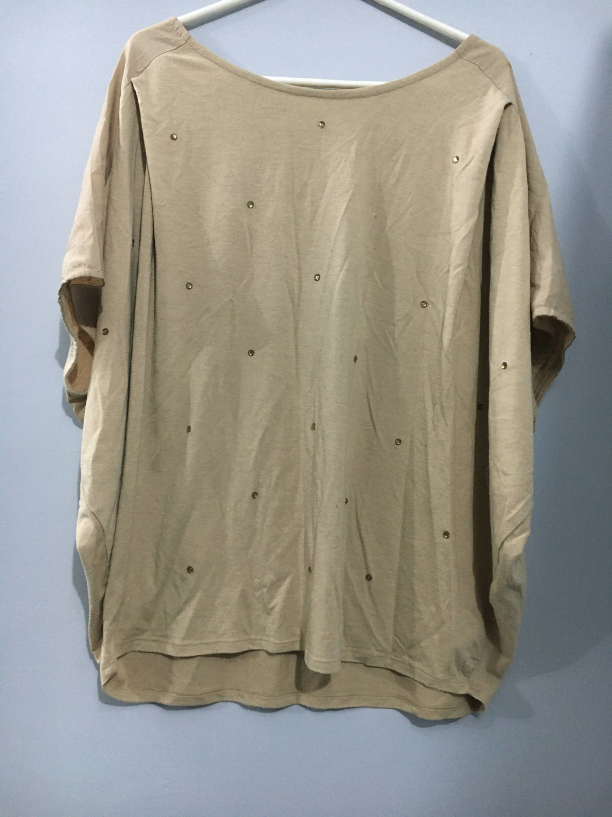 Vis | Beige Top | Women Tops & Shirts | Medium | Preloved