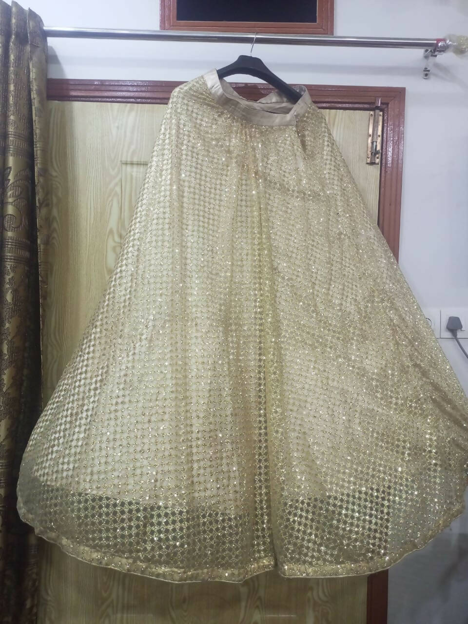 Sharara Hand Embroidery 3 PC| Women Locally Made Formals | Medium | Worn Once