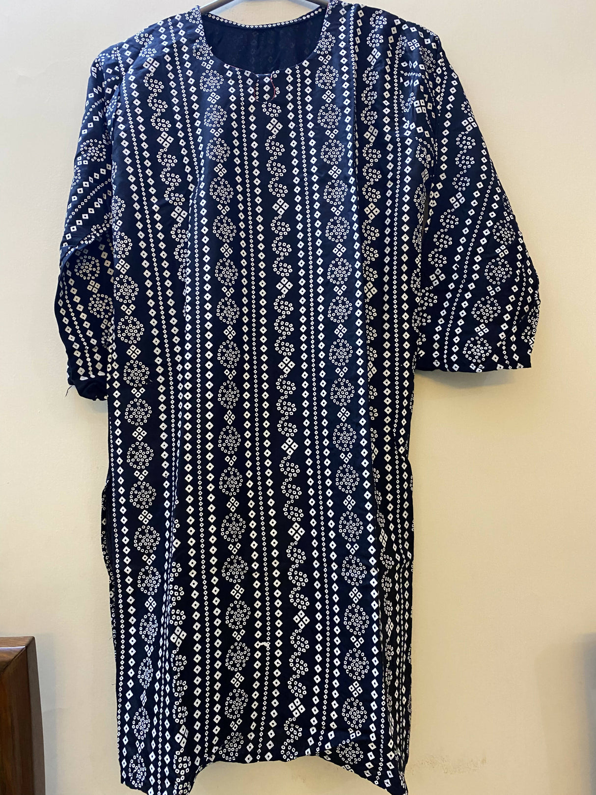 Black Printed Matching Separates | Women Locally Made Kurta | Small |New