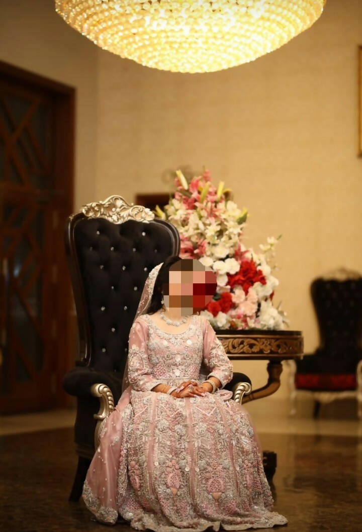 Festive Walima Suit with long Tail Dupatta | Women Bridals | Medium | Worn Once