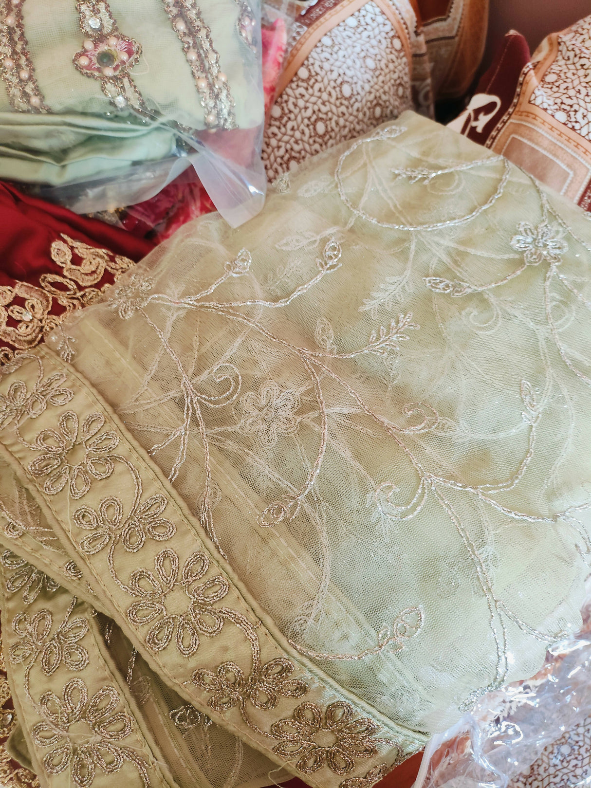 Beautiful Silver Maxi | Women Frocks & Maxis | Medium | Worn Once