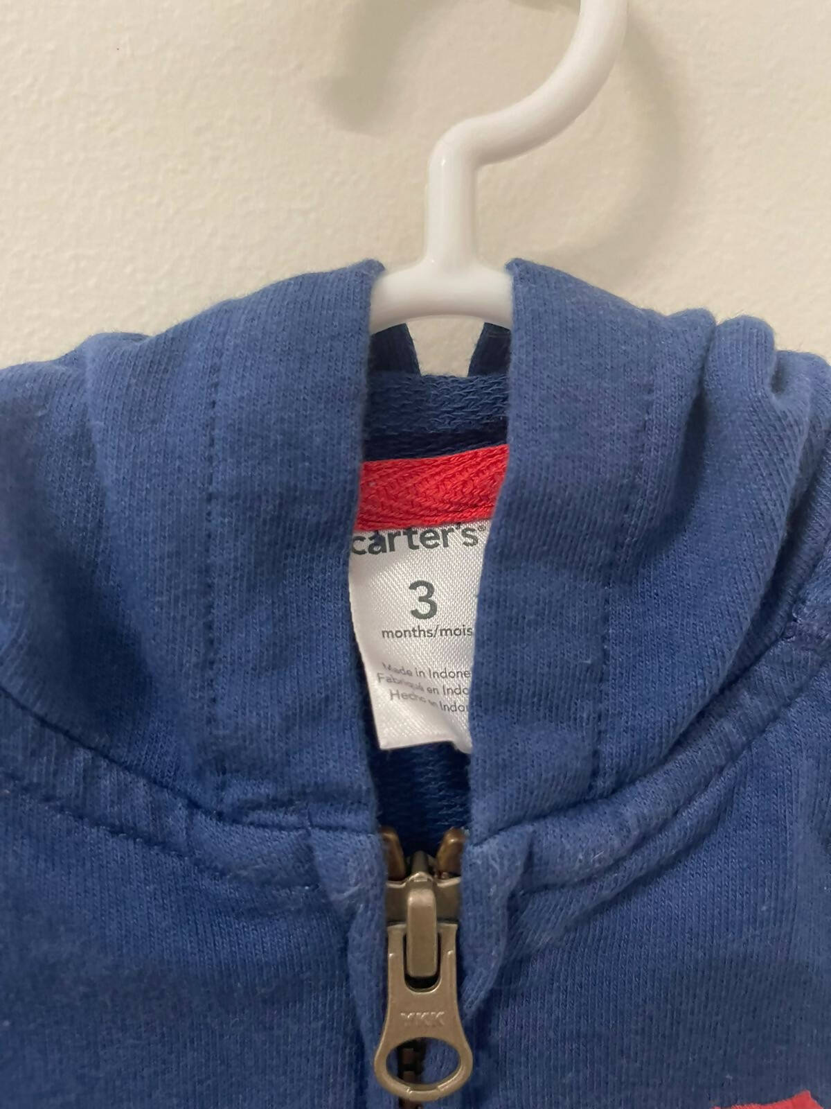 Carters OshKosh | Boys Blue Sweater | Baby Sweater/Jackets | Size: 3 months | Preloved