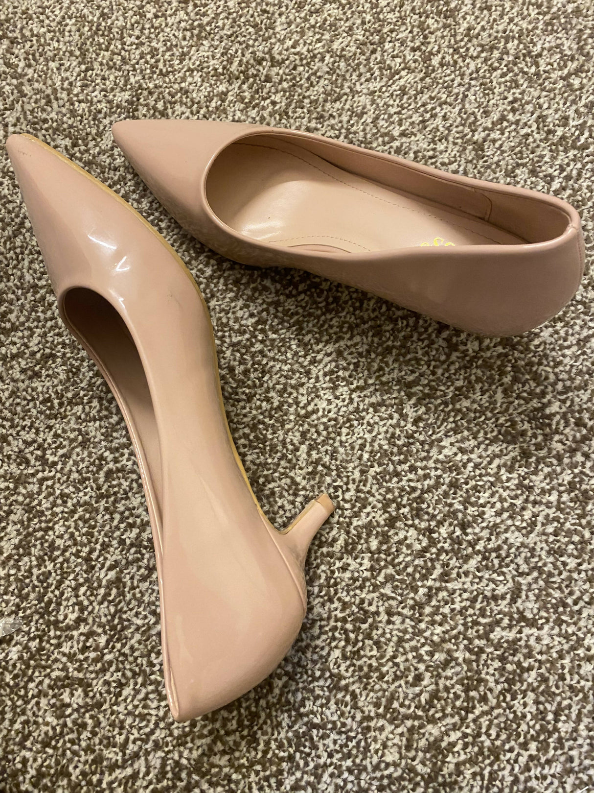 پیچ ہیلس | خواتین کے جوتے | ایک بار پہنا۔