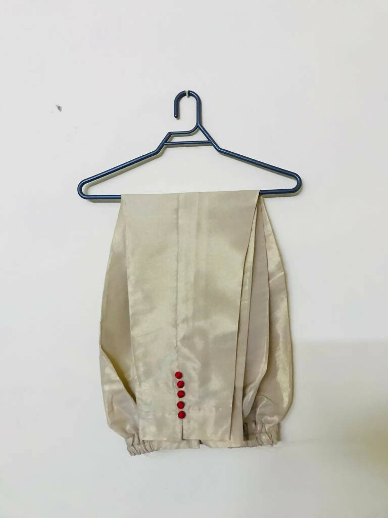 3 PC Fancy Mesuri Suit | Women Locally Made Formals | Small | Worn Once