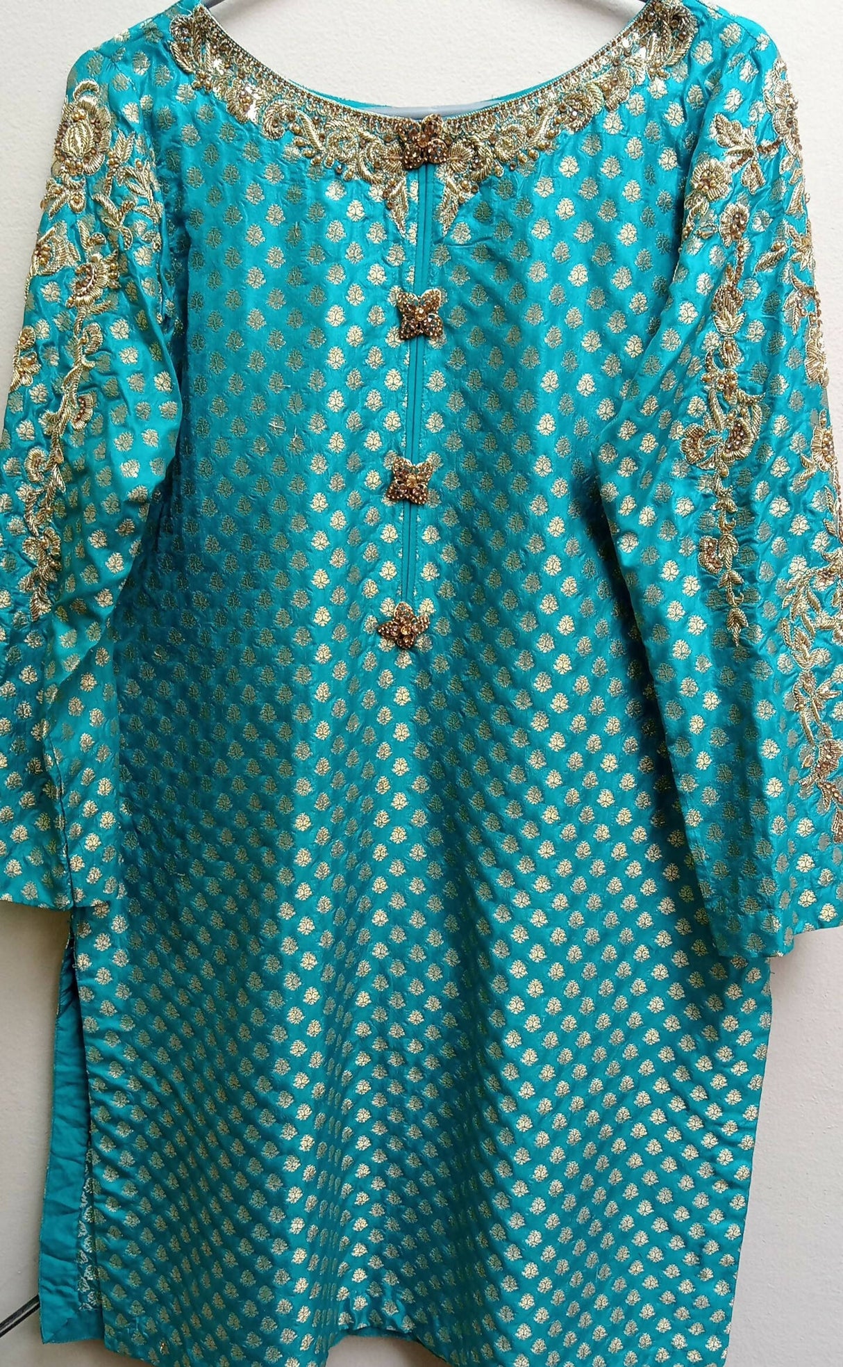 Blue 3 Piece Formal Suit | Women Locally Made Formals | Medium | Worn Once