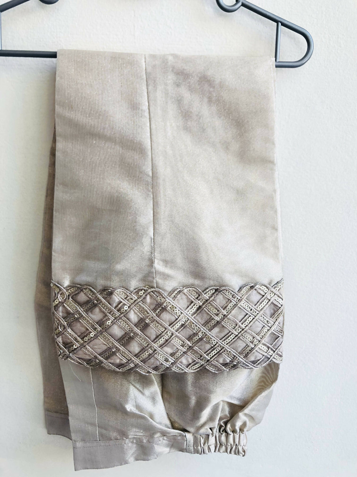 Fancy embellished 3 PC A Line Shirt & Sharara | Women Formals | Medium | New