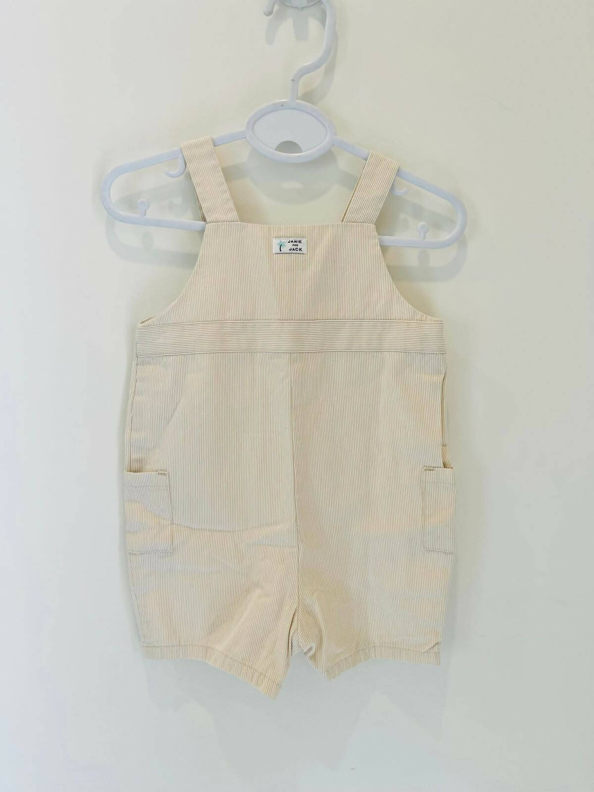 Janie & Jack | Yellow Overall Outfits | Baby Outfit Sets | Size:6-12 months | Preloved