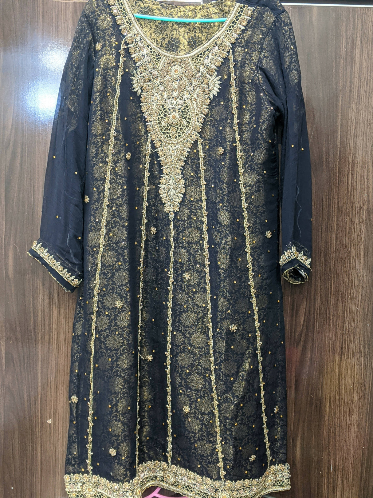 Blue Ladies wedding 3pc Suit | Women Branded Formals | Large | Preloved