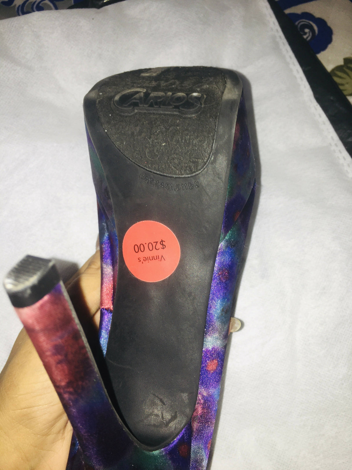 Carlos | Purple Heels | Women Shoes | Size: 37 | Preloved