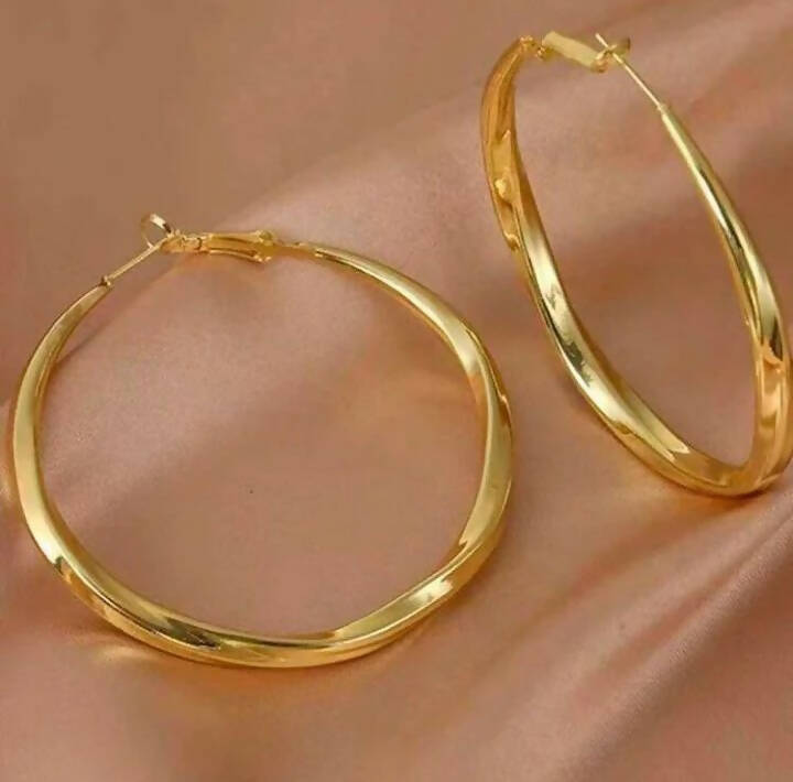 SHEIN | Simple twisted hoops | Earrings | Women Jewelry | Brand New