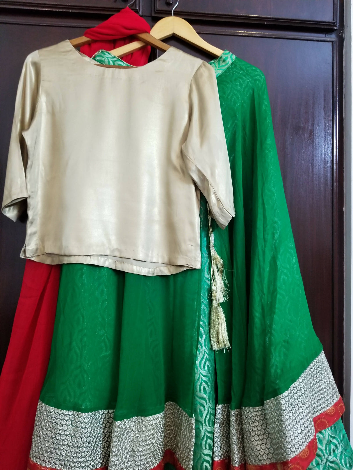 Fancy Embroidered Suit | Women Locally Made Formals | Medium | Worn Once