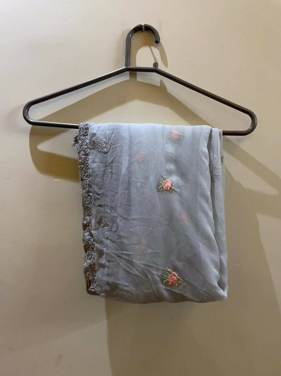 3 PC Organza embroidered suit | Women Locally Made Formals | Medium | Preloved