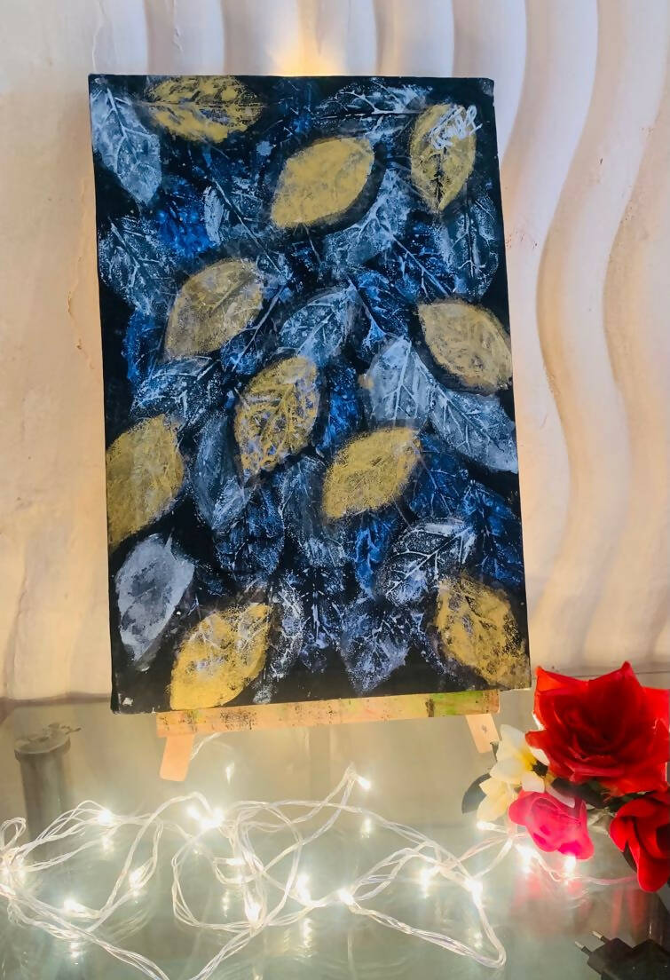 Leaves Wooden Canvas Painting | For Your Home | Home & Decor | New