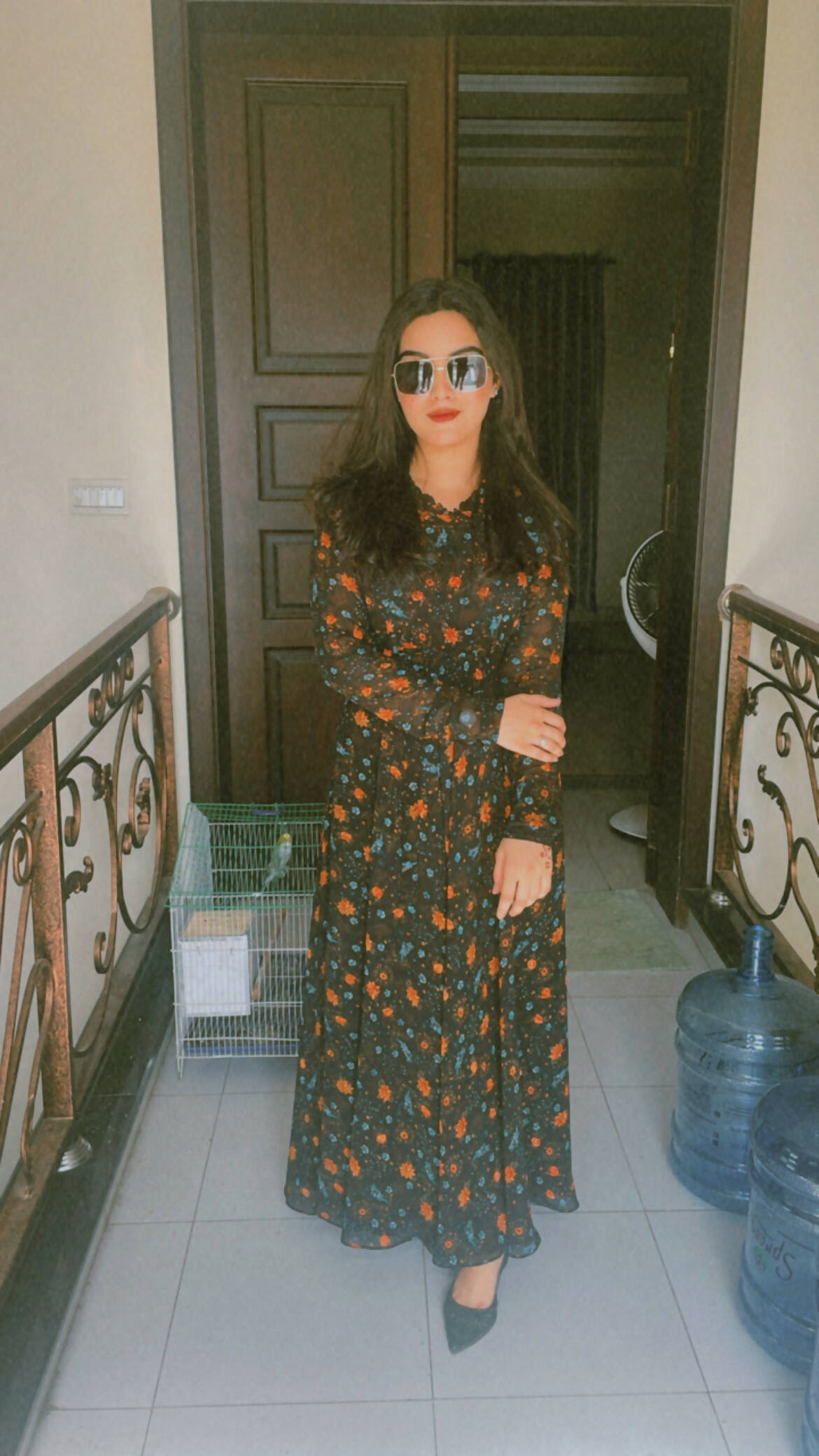 Black Maxi | Women Frocks & Maxis | Medium | Preloved