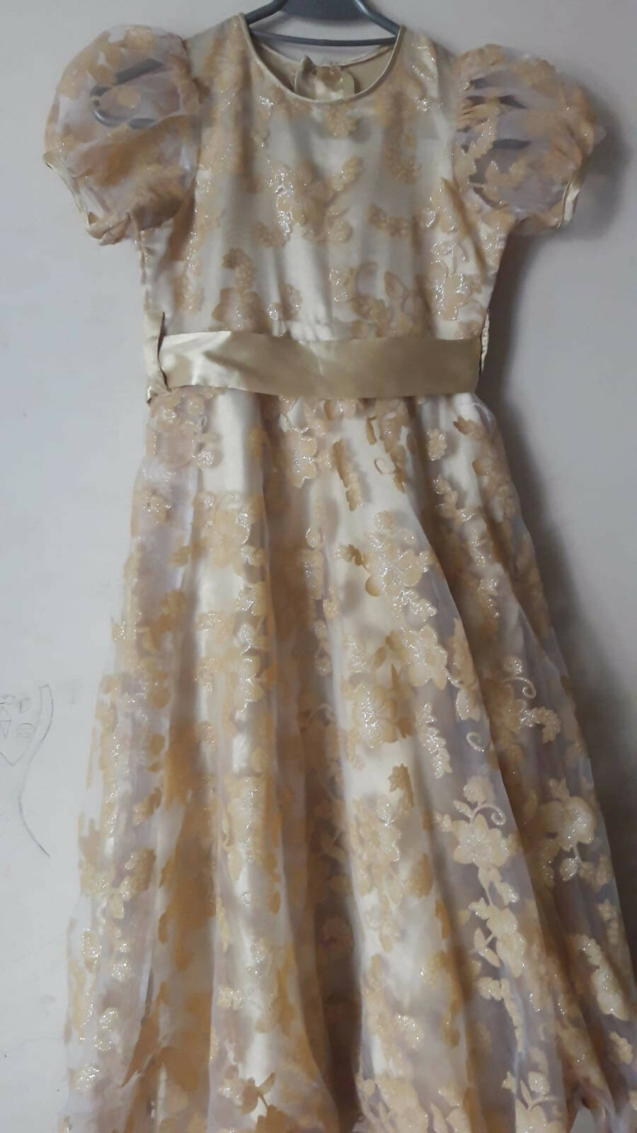 Golden Frock | Kids | Girls Skirts & Dresses | Small | New