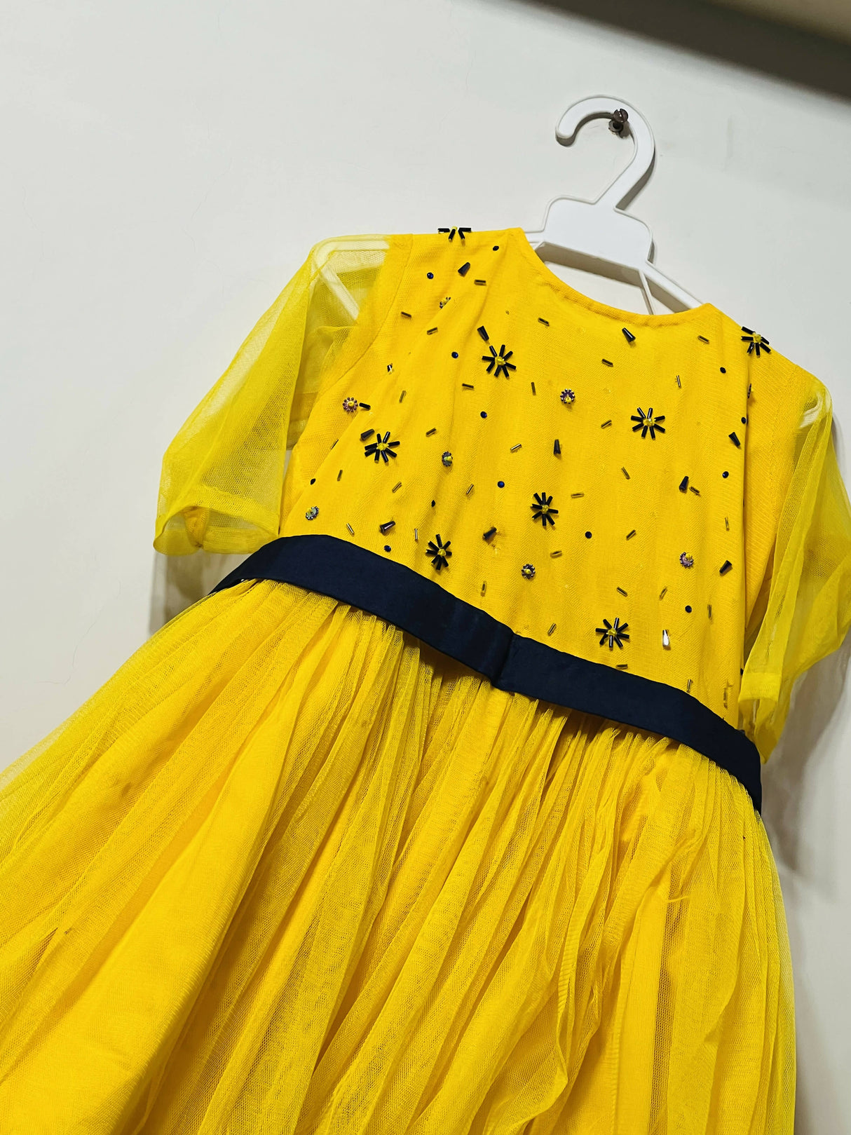 Yellow Frock | Kids | Girls Skirts & Dresses | Size: 2 & 4 Years | Worn Once