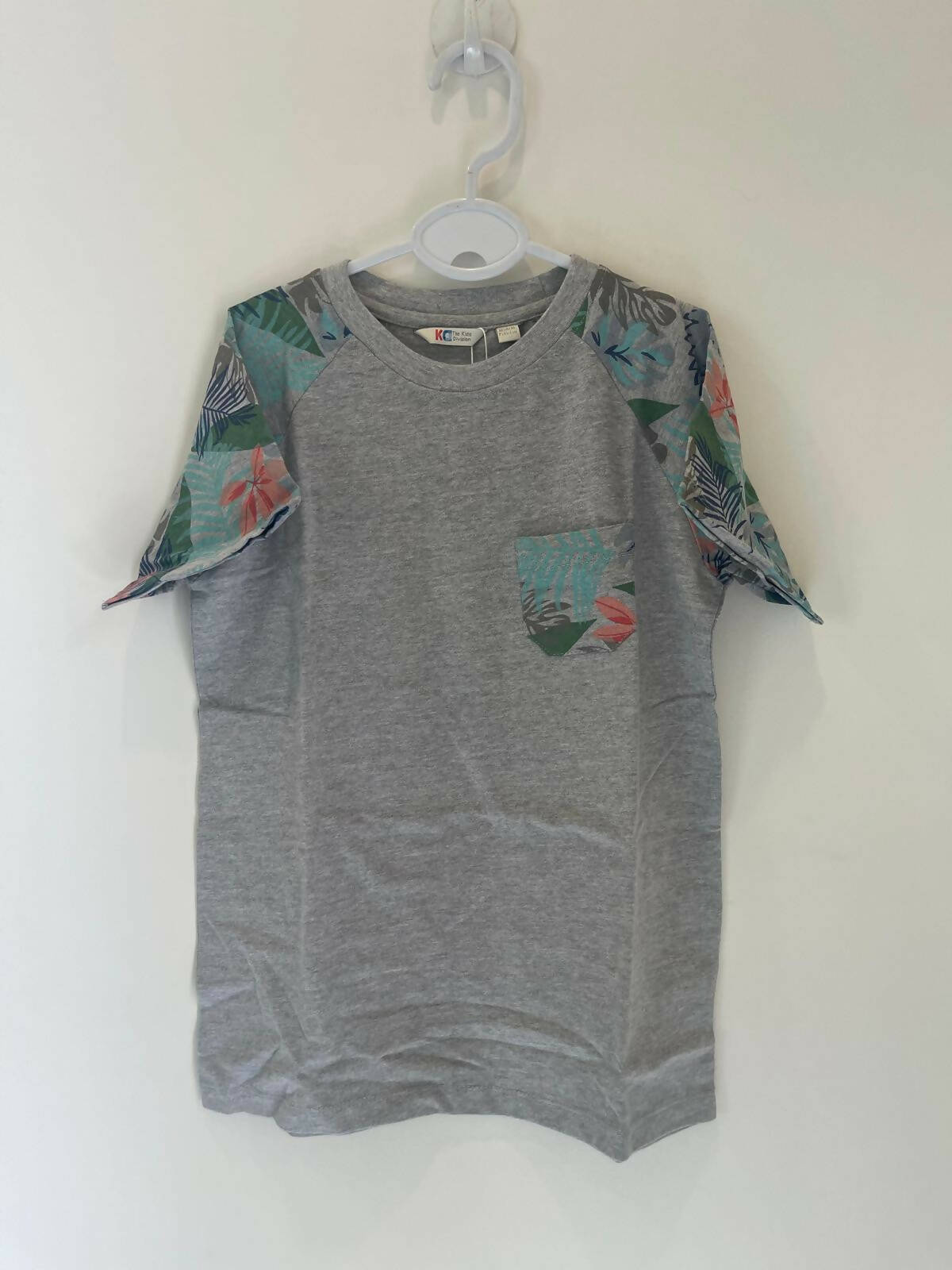 The Kids Division | Grey Shirt | Boys Tops & Shirts | Size: 7-8 years | Brand New with Tags