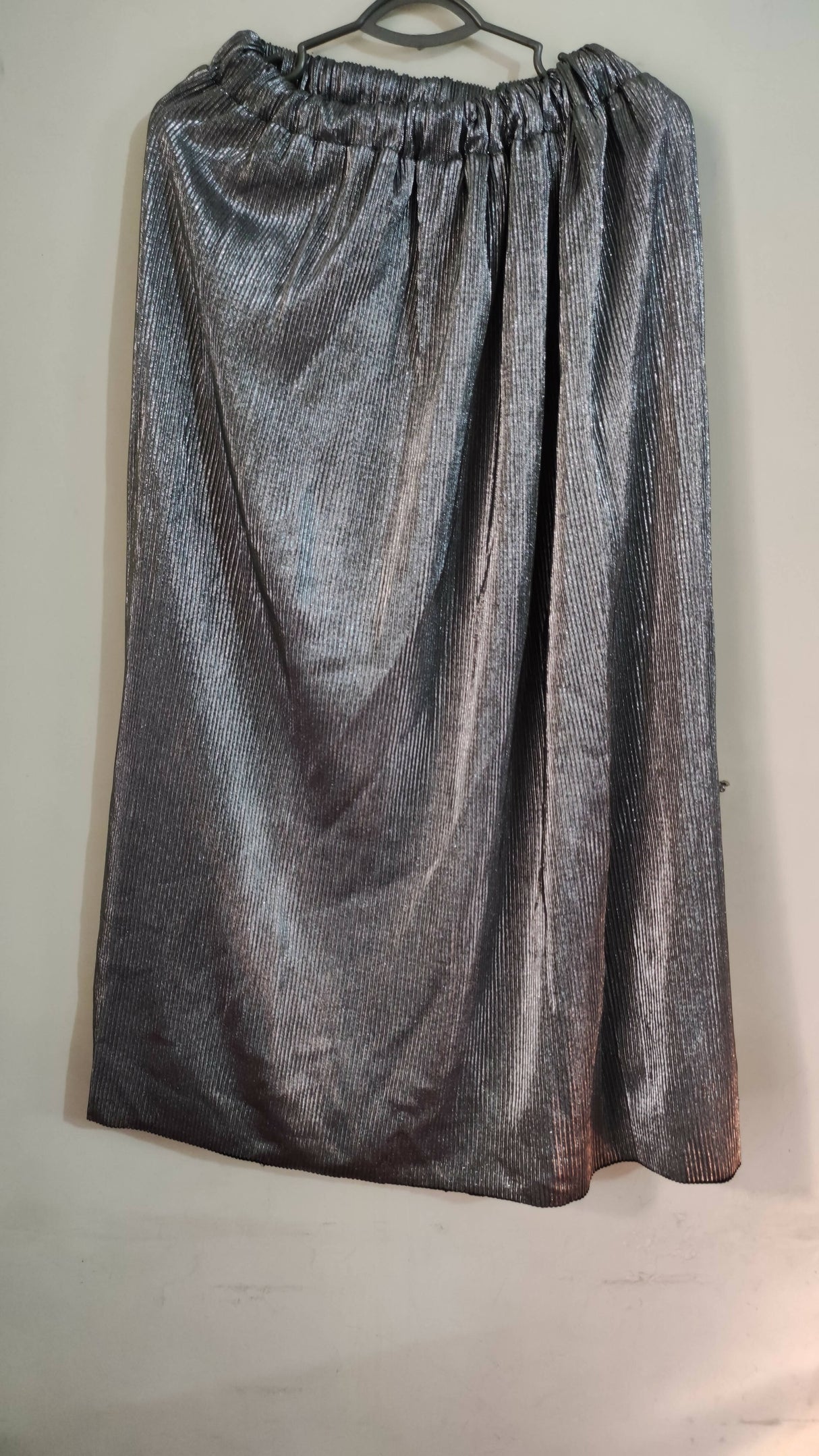 3 PC- Red Maroon Shirt with Skirt and Dupatta | Women Locally Made Formals | Small | Worn Once