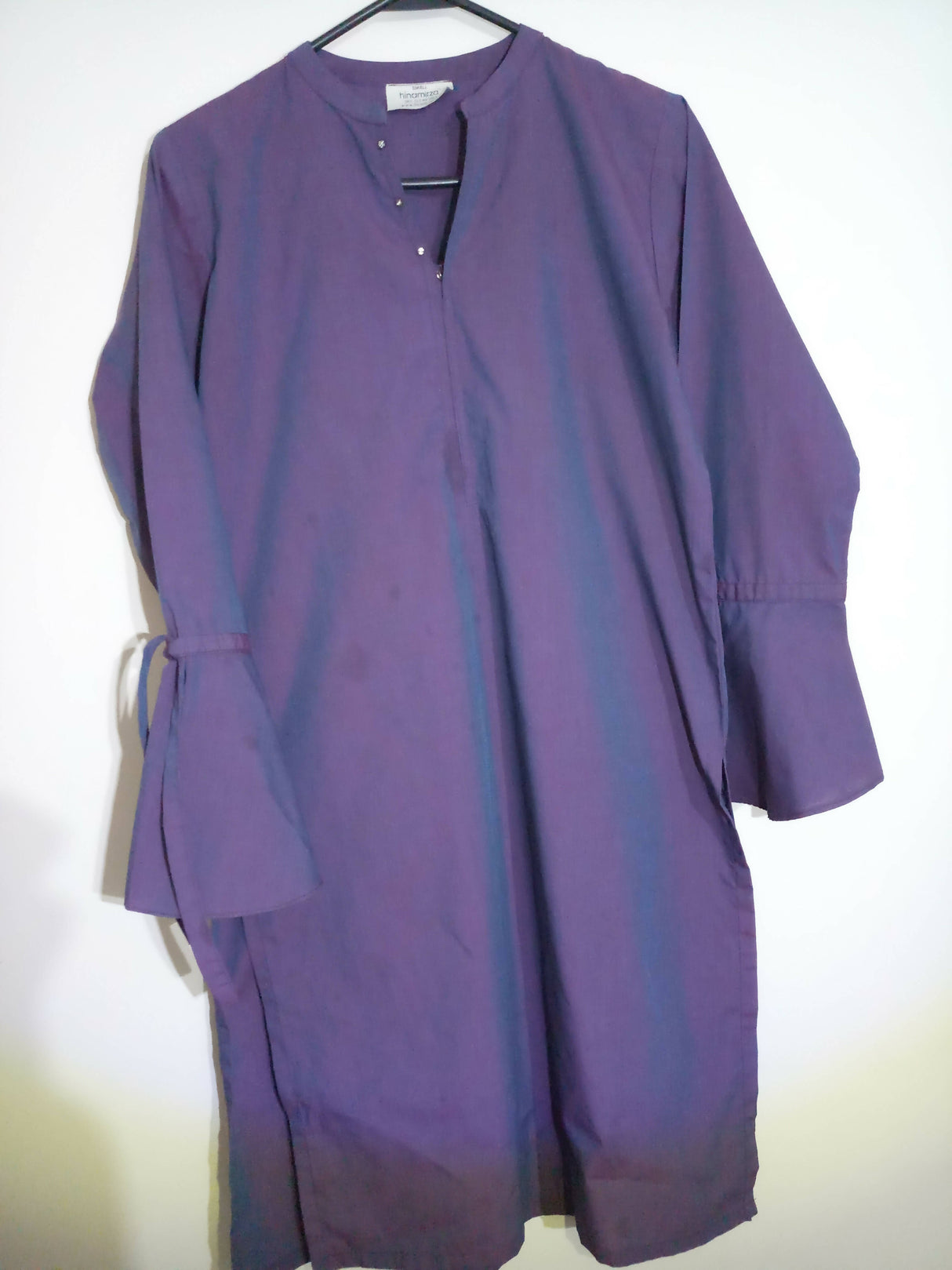 Hina Mirza | Purple Kurta | Women Branded Kurta | Small | Preloved