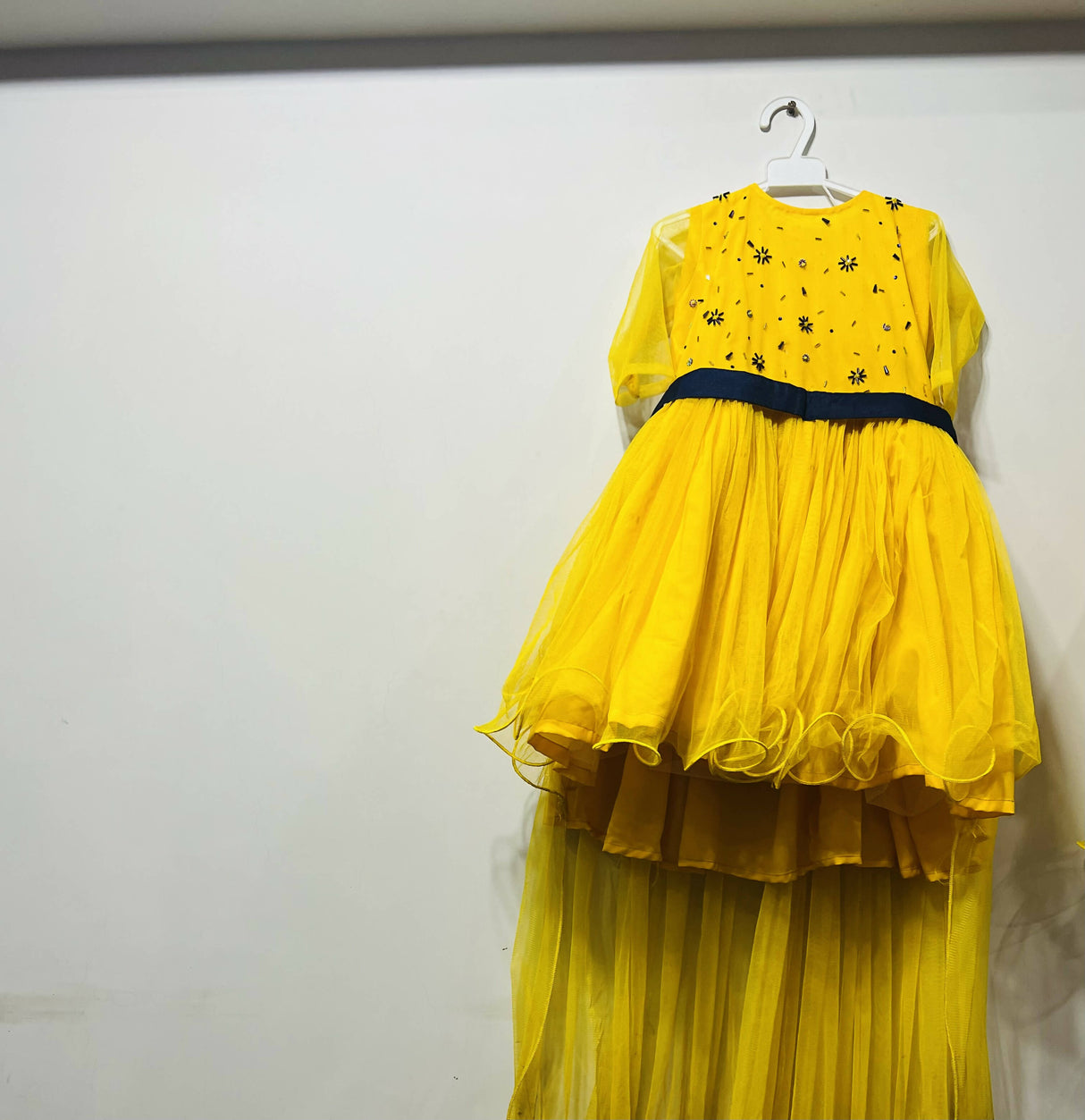 Yellow Frock | Kids | Girls Skirts & Dresses | Size: 2 & 4 Years | Worn Once