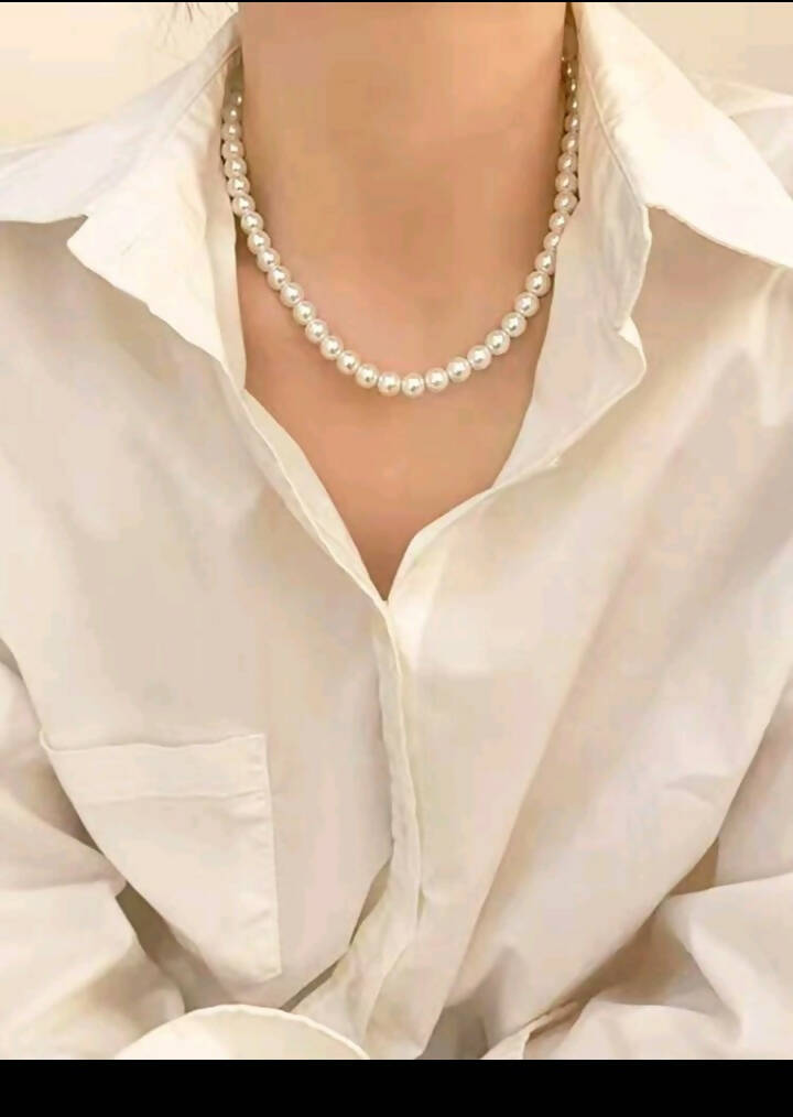 Shein | Faux Pearl Decor Necklace| Women Jewelry | Brand New