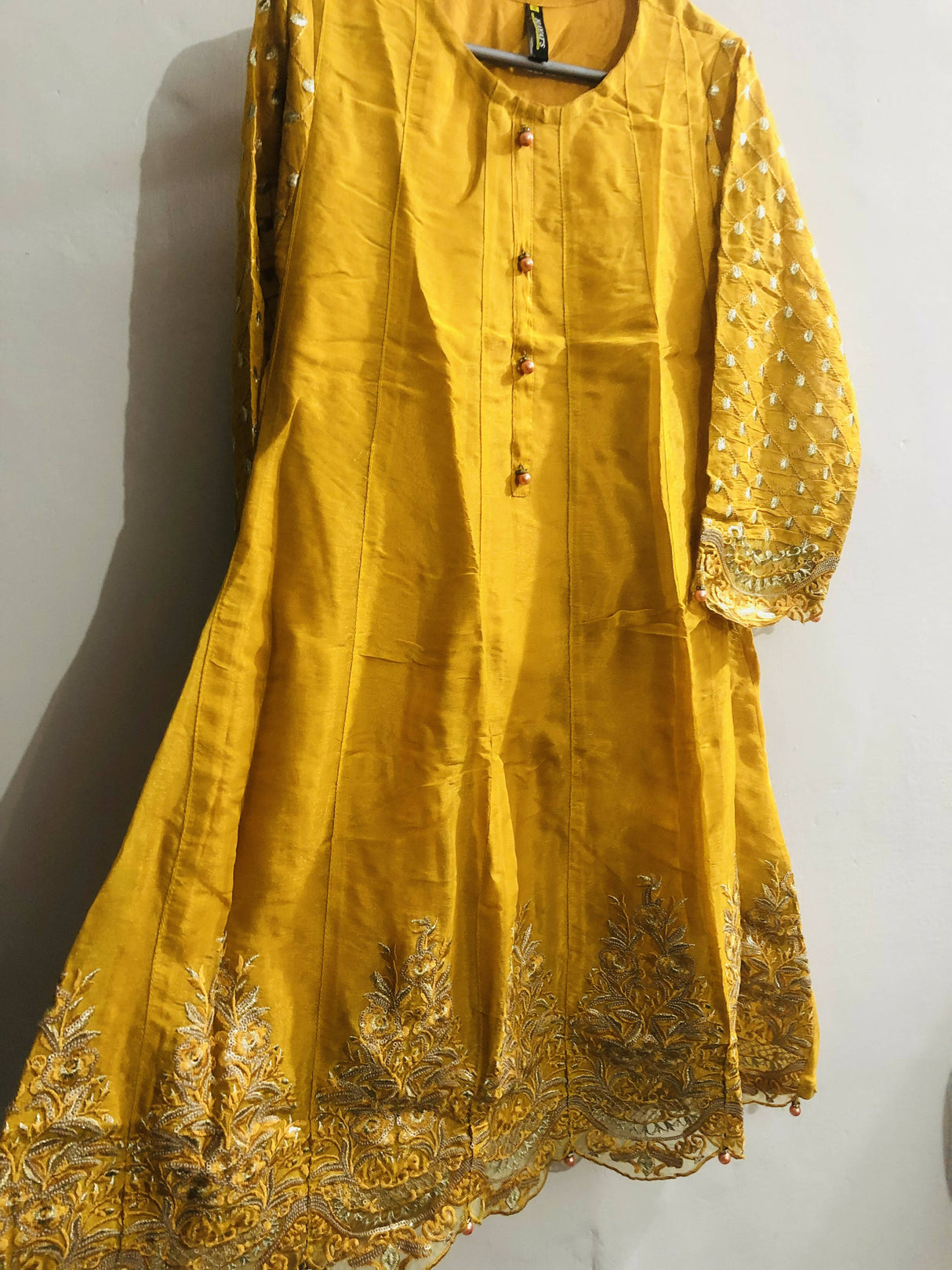 حیات کی | سرسوں کا پیلا فراک | خواتین فروکس اور میکسس | چھوٹا | پریلوڈ