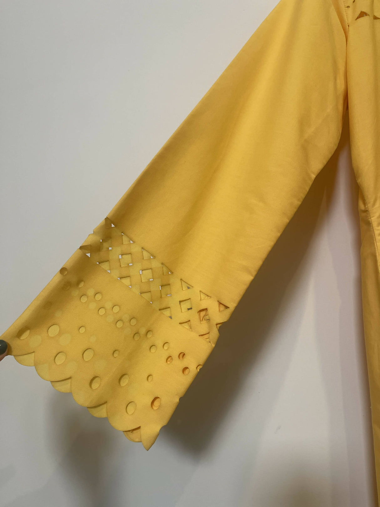 Hina Rathore | Yellow Kurta | Women Branded Kurta | Medium | Worn Once