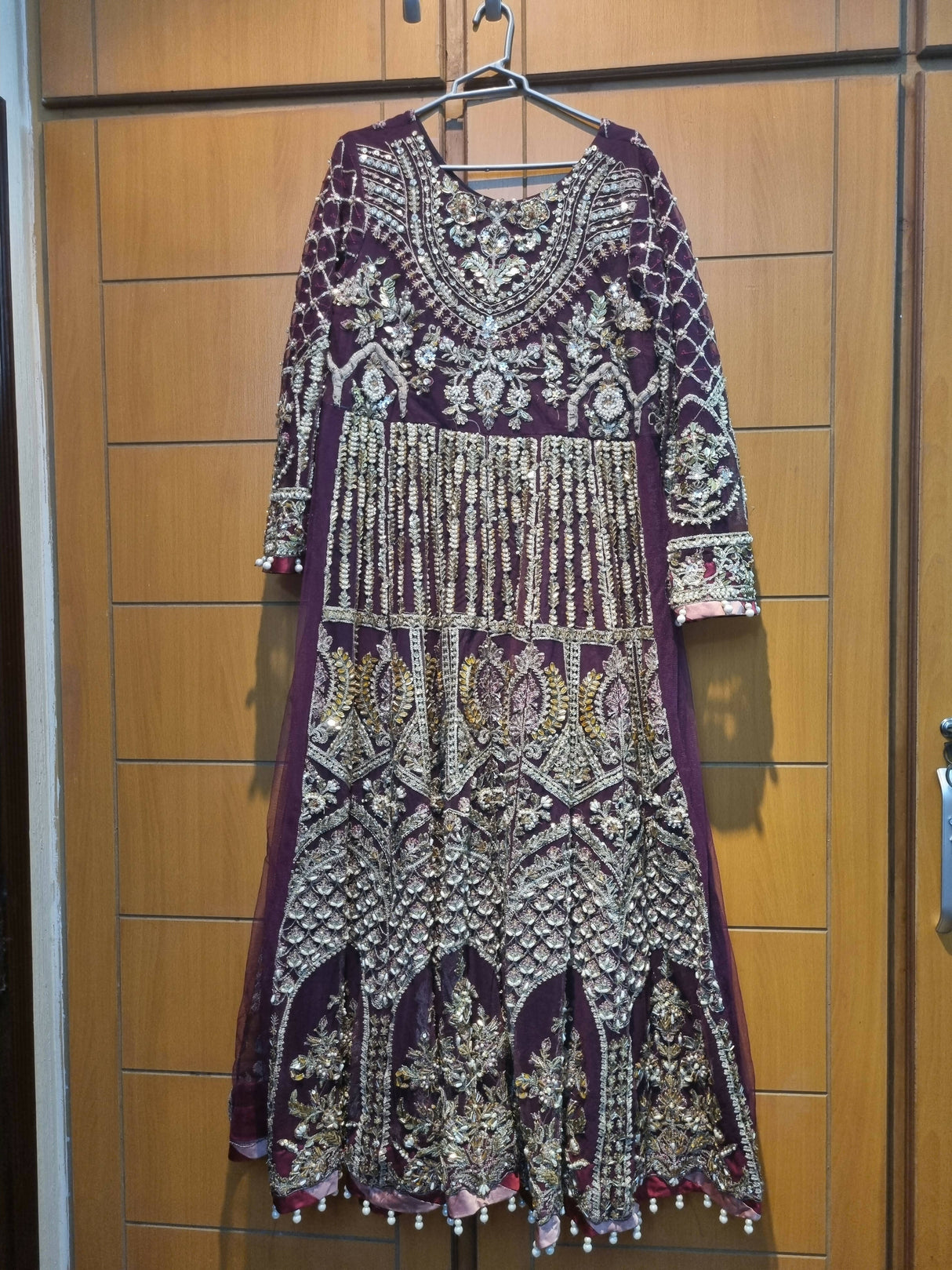 ایلاف | دلہن کا لباس (سائز: L ) | خواتین کے برانڈڈ فارملز | ایک بار پہنا۔