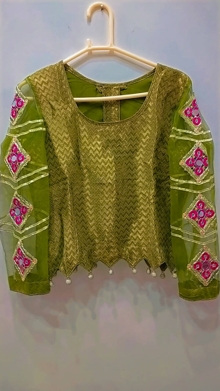 Blue Fancy Lehnga Suit | Women Locally Made Formals | Medium | Worn Once