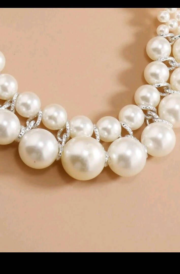 SHEIN | Faux Pearl Decor Necklace | Women Jewelry | Brand New