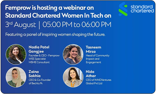 Standard Chartered Women In Tech (SCWIT) X FEMPROW Webinar