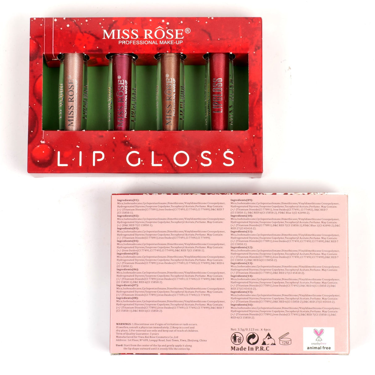 Buy Miss Rose Shine & matte  Lipgloss in Pakistan