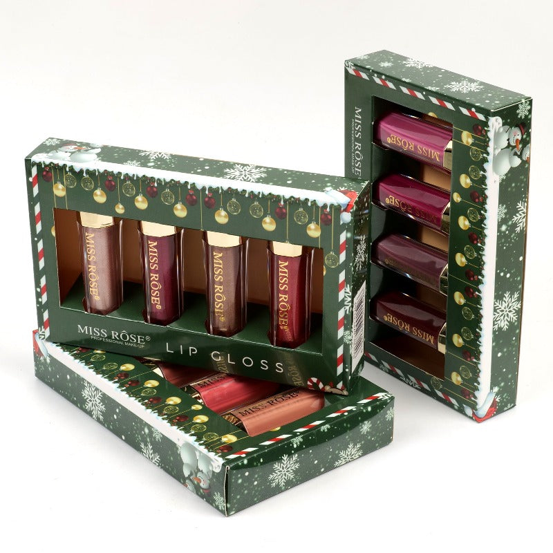 Buy Miss Rose Shine & matte  lip gloss (green packing) in Pakistan