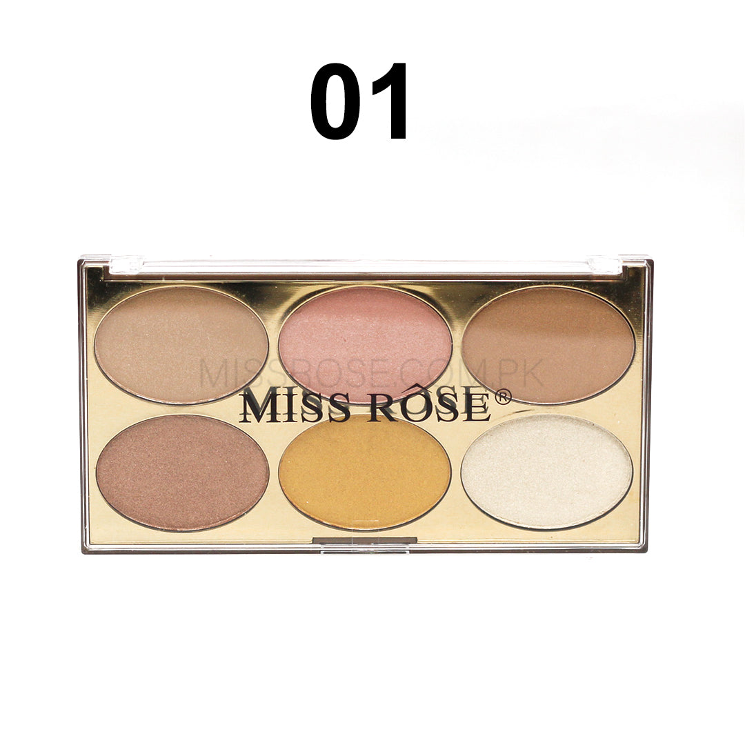 Buy Miss rose Gilded Ellipse highlighters Kit in Pakistan