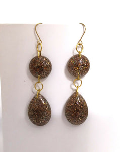 Glitter Drop Earrings | Women Jewellery | Small | New