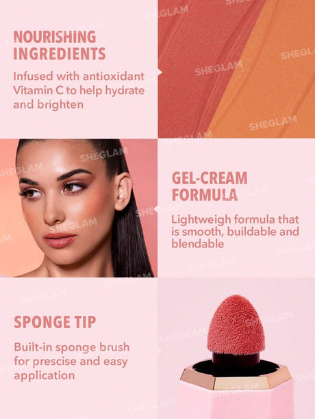 Buy SHEGLAM Color Bloom Liquid Blush in Pakistan