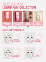 Buy SHEGLAM Color Bloom Liquid Blush in Pakistan